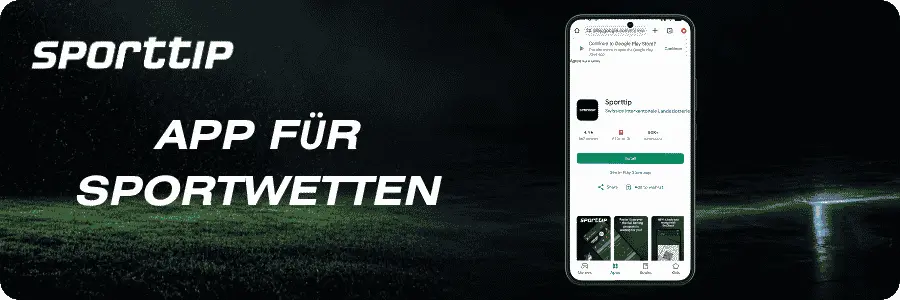 So nutzt du die Sporttip App für Sportwetten